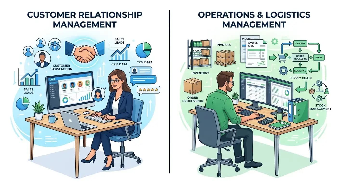 CRM vs ERP: What Does Your Small Business Actually Need?